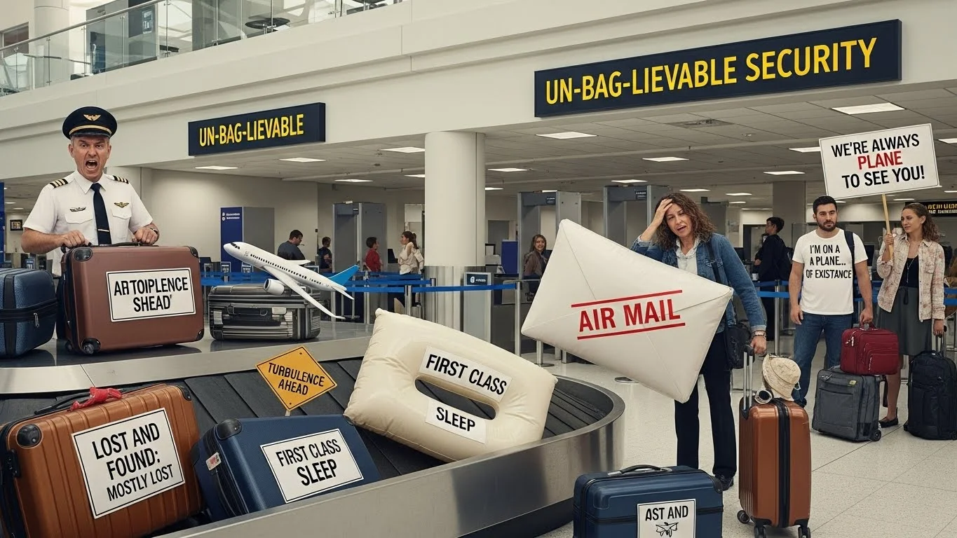 Funny Airport Puns 😂