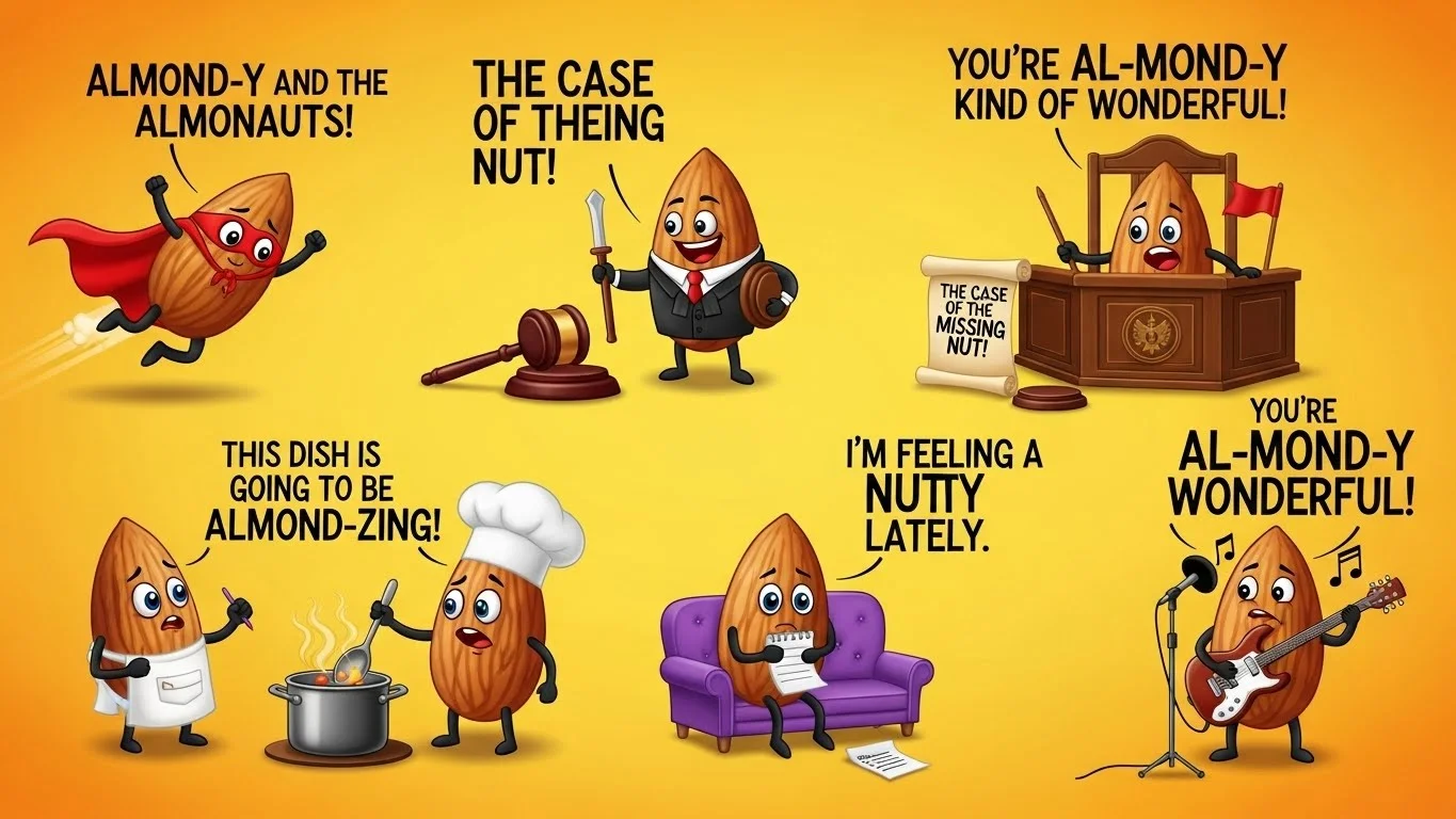 Funny Almond Puns 😂
