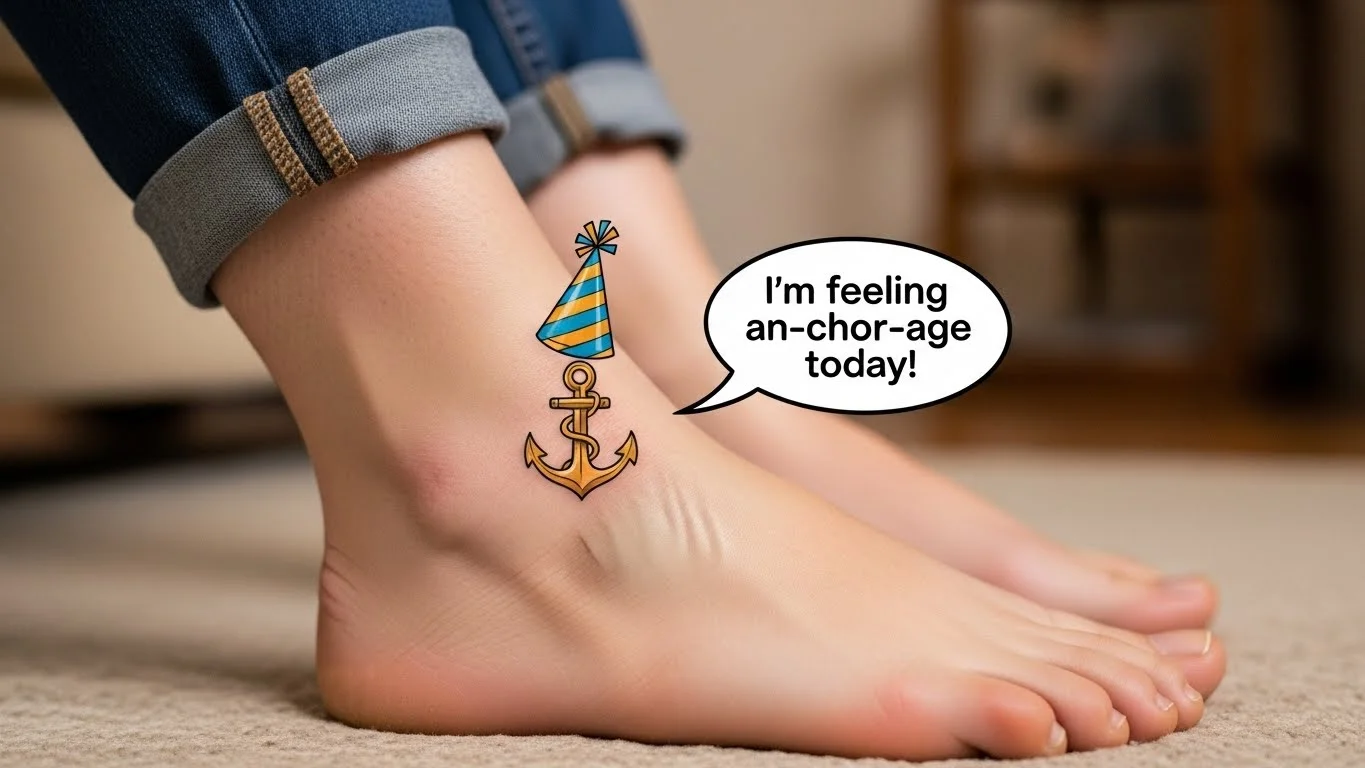 Funny Ankle Puns Captions 🦶