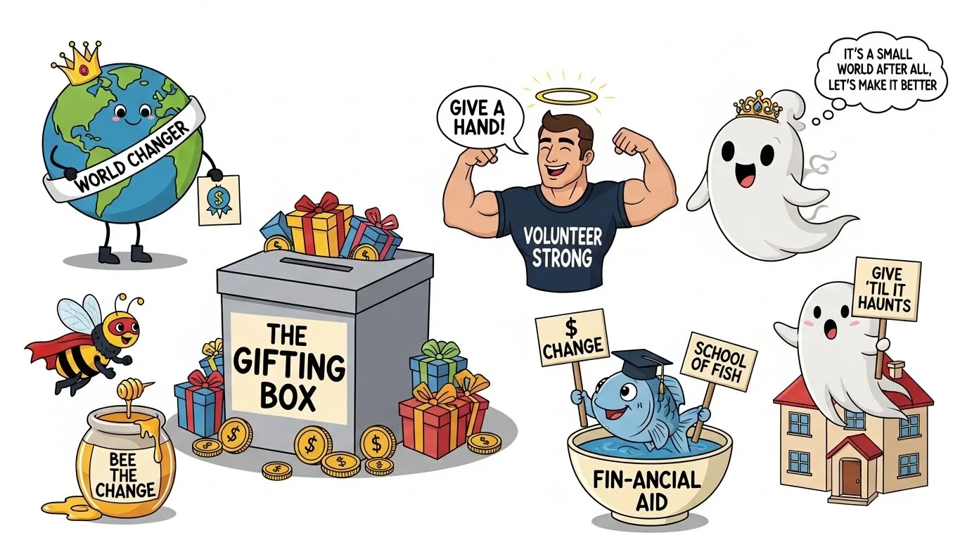 Funny Charity Puns 😂