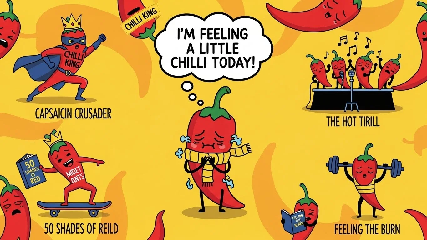 Funny Chilli Puns 😂
