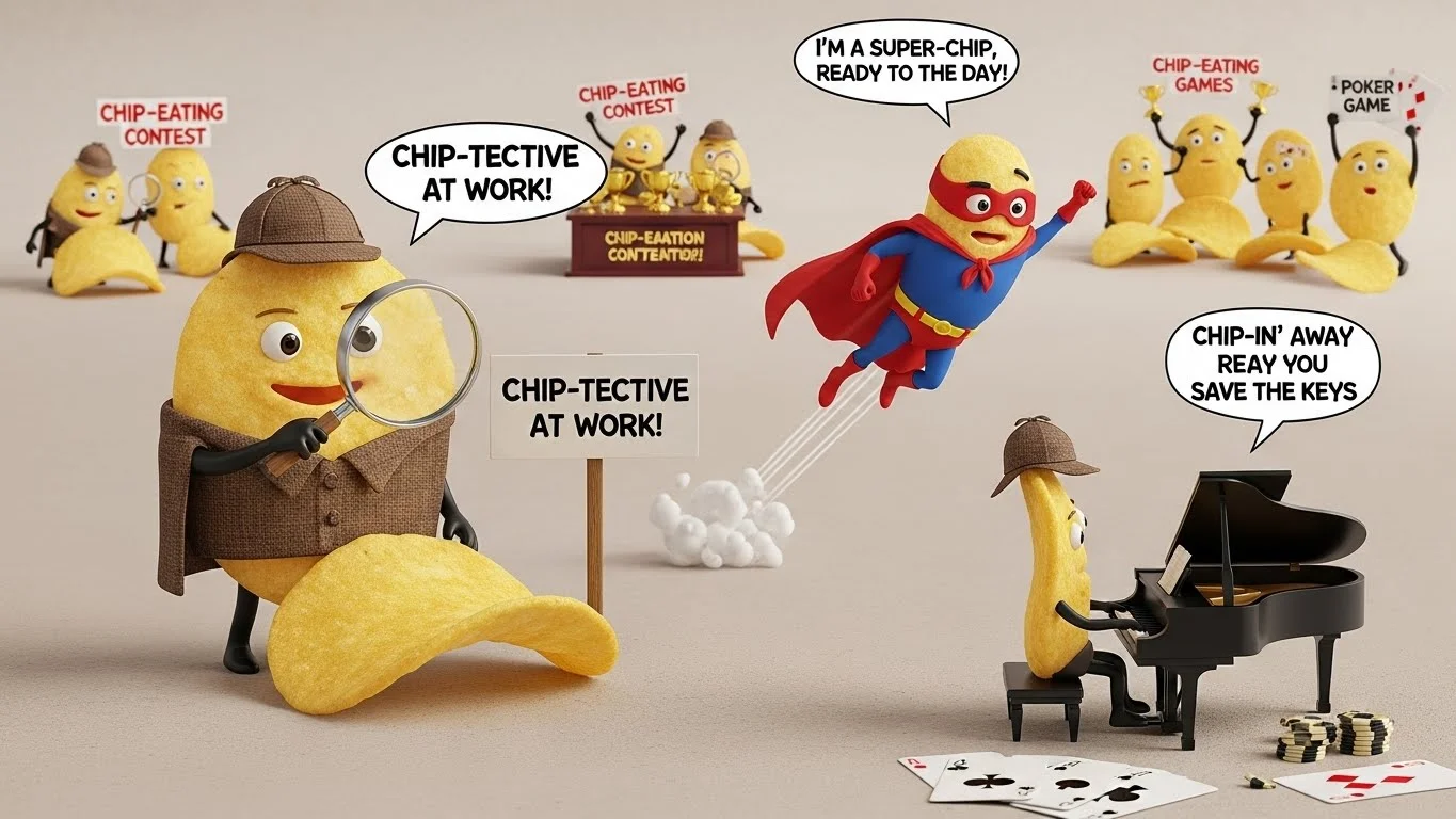 Funny Chip Puns That Are Hard to Resist 😂