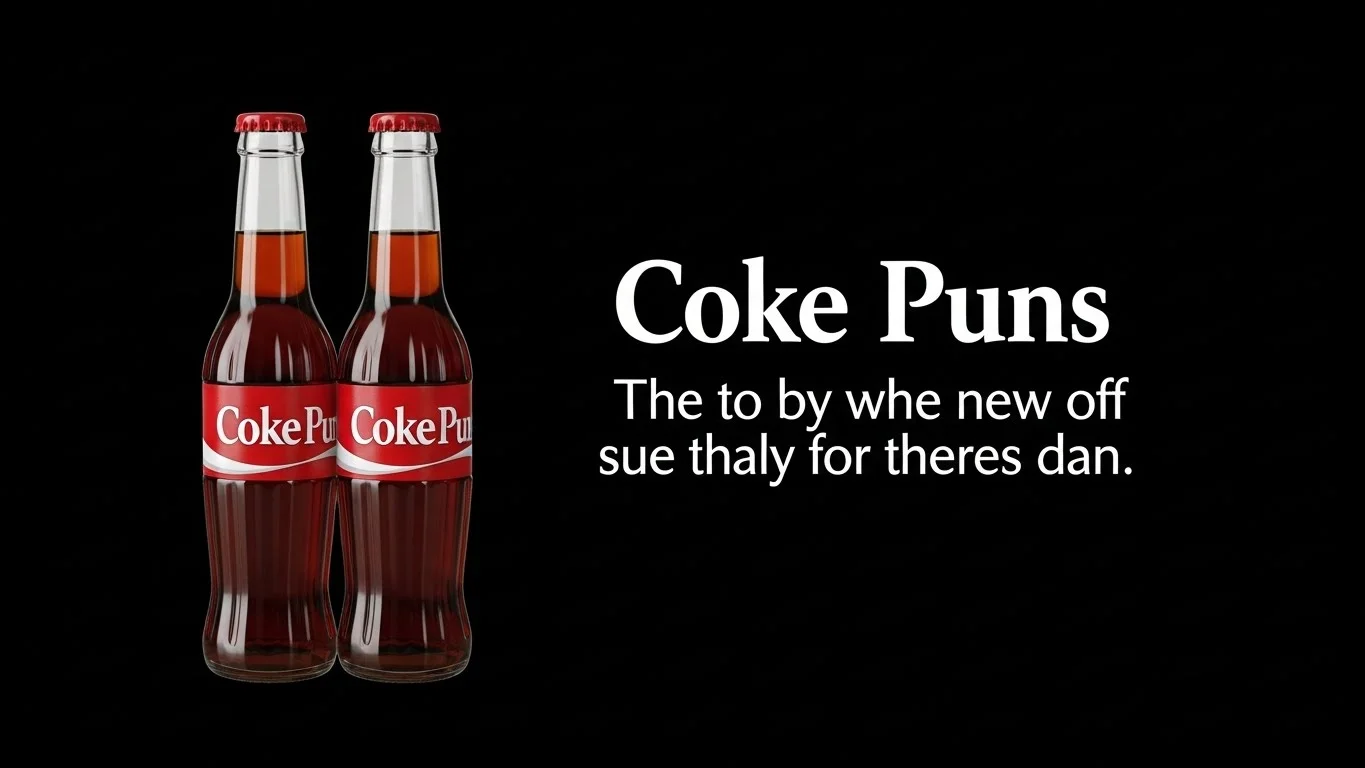 Funny Coke Puns 😄