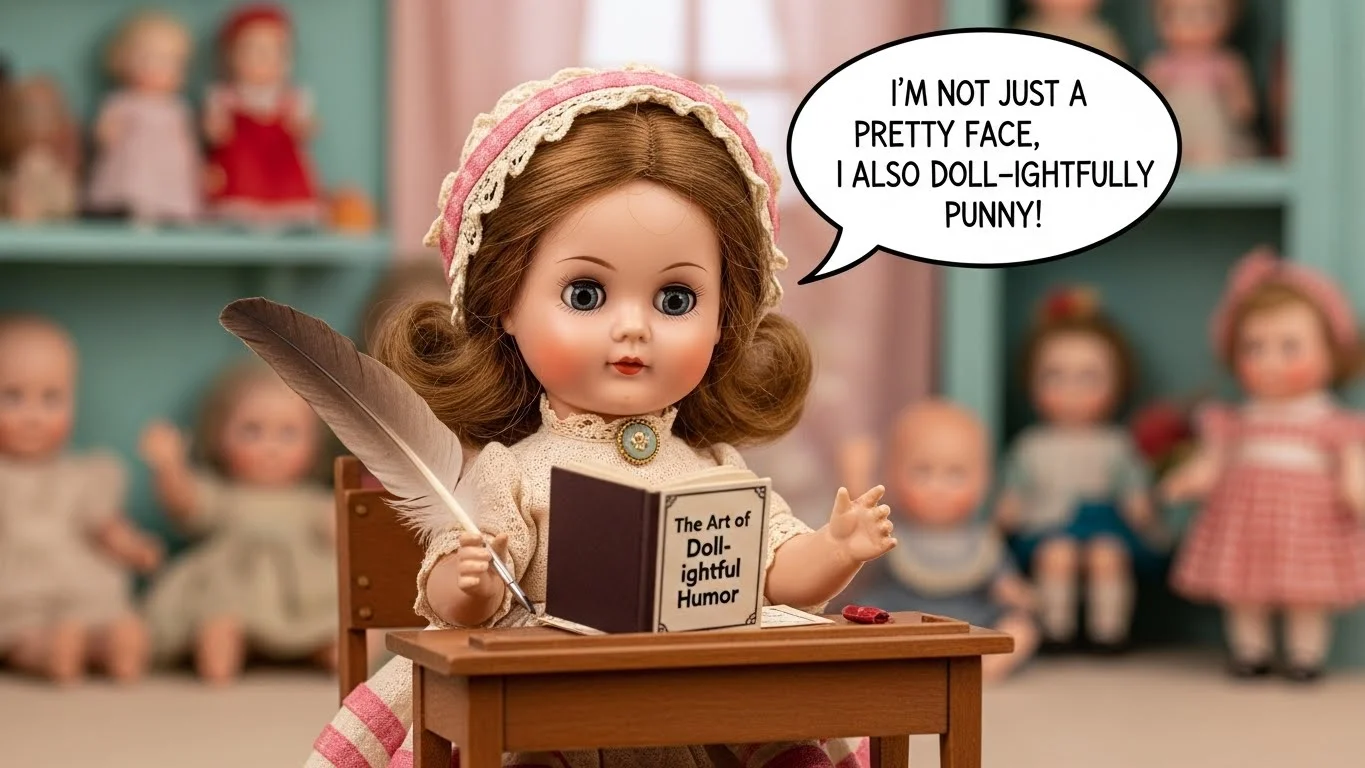 Funny Doll Puns and Caption Ideas for Social Media 🪆
