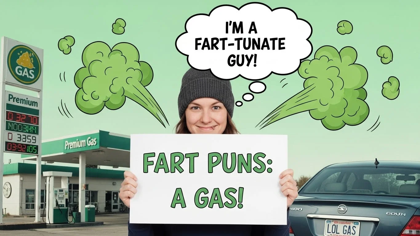 Funny Fart Puns Captions 💨
