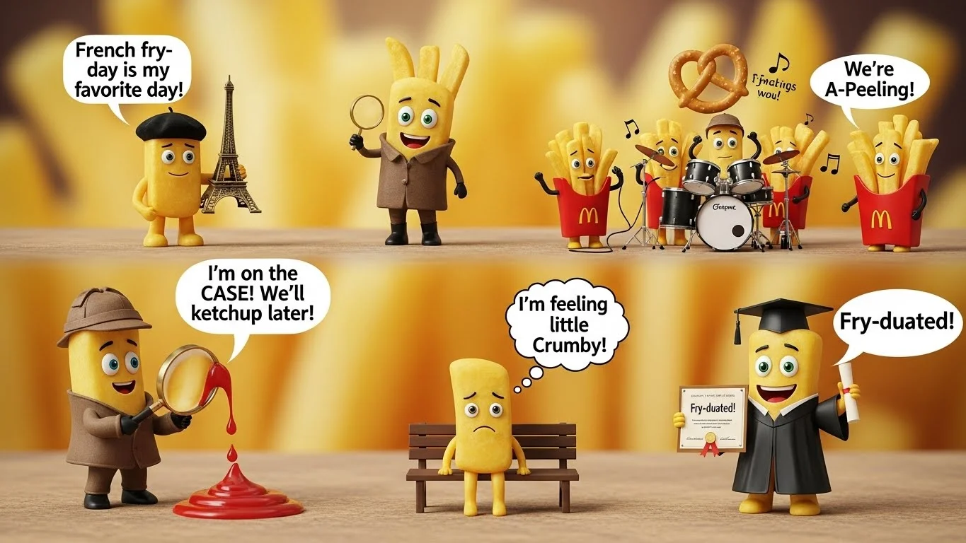 Funny French Fry Puns 😂