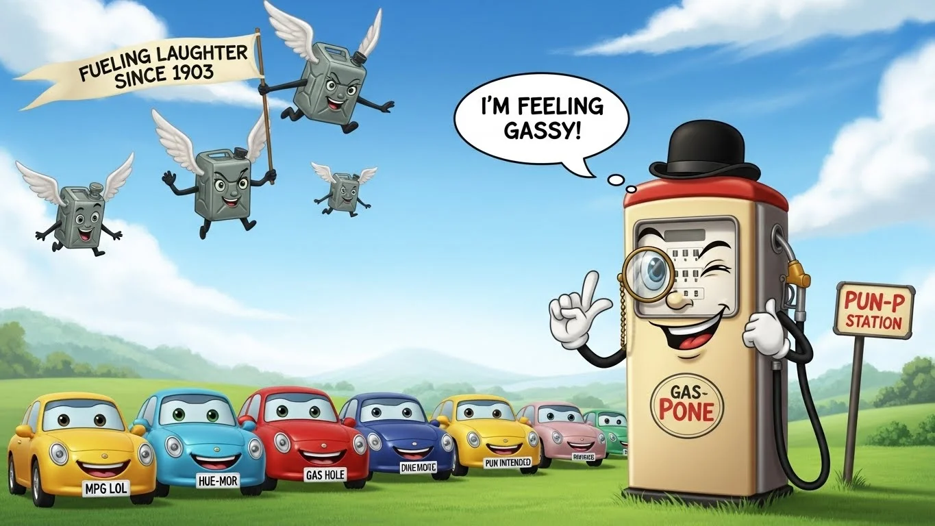 Funny Gas Puns 😂