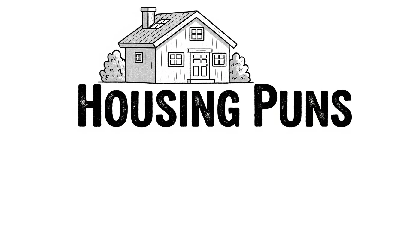 Funny Housing Puns Captions 🏠