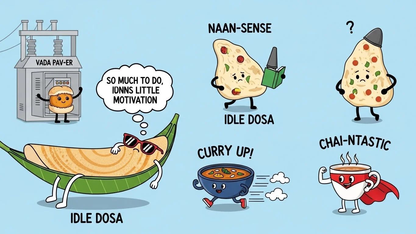 Funny Indian Puns Captions 🇮🇳