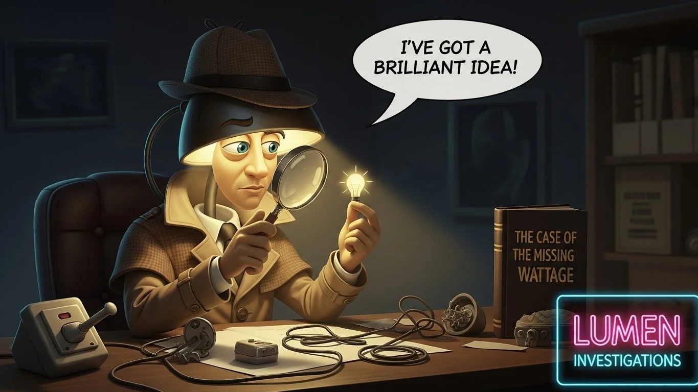 Funny Lamp Puns Captions 💡