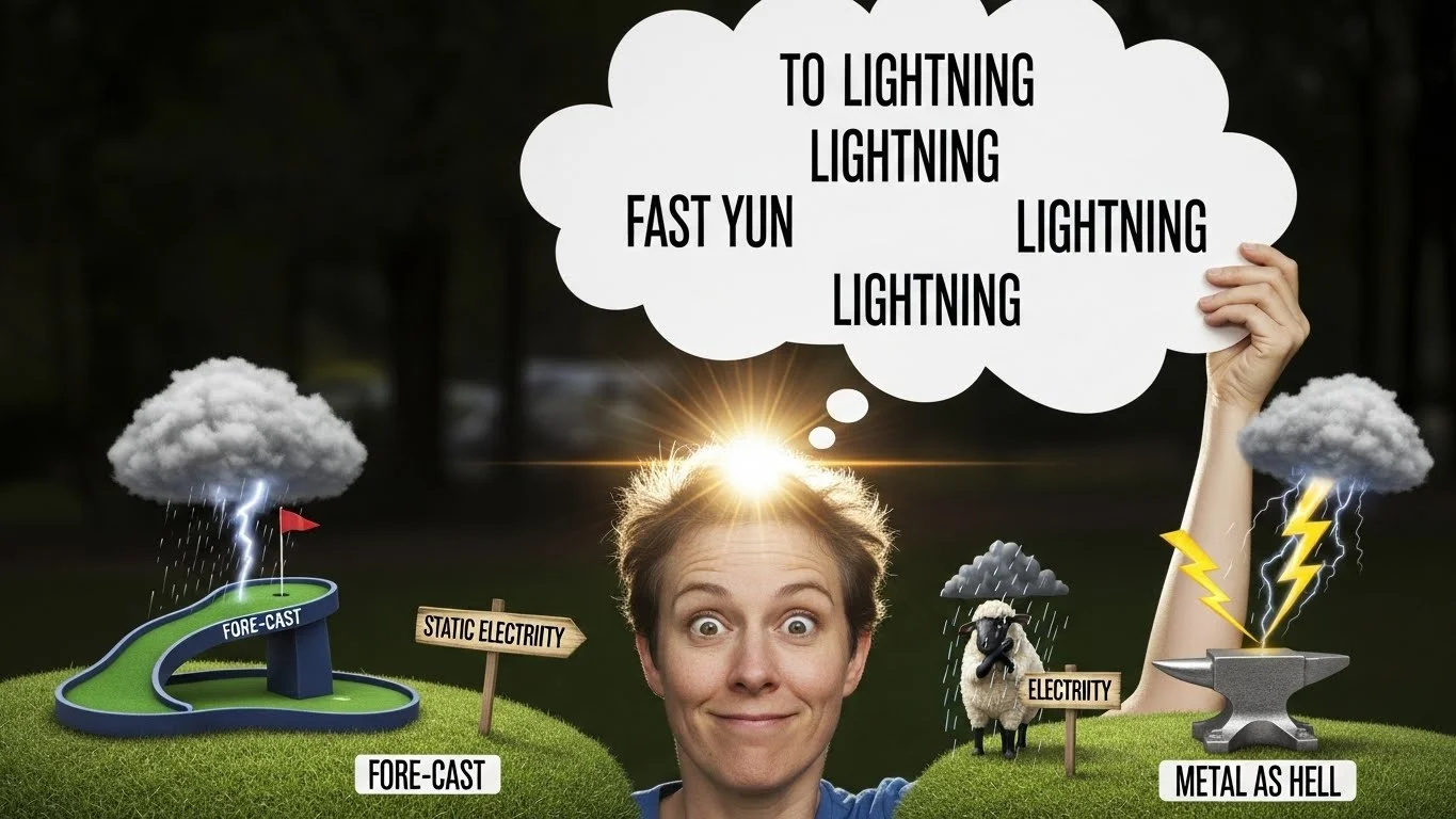 Funny Lightning Puns Captions 😂