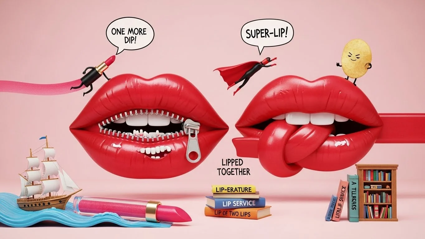 Funny Lip Puns 😂