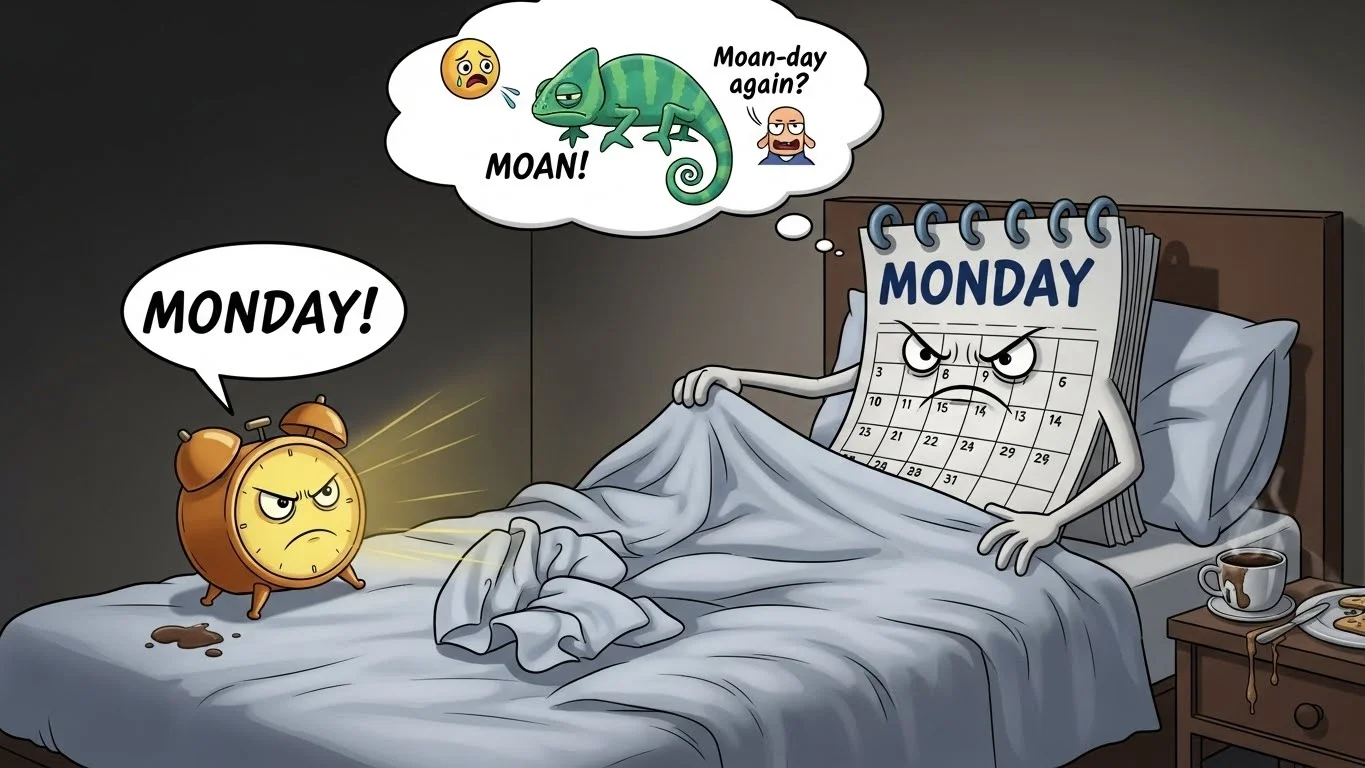 Funny Monday Puns Captions ☕