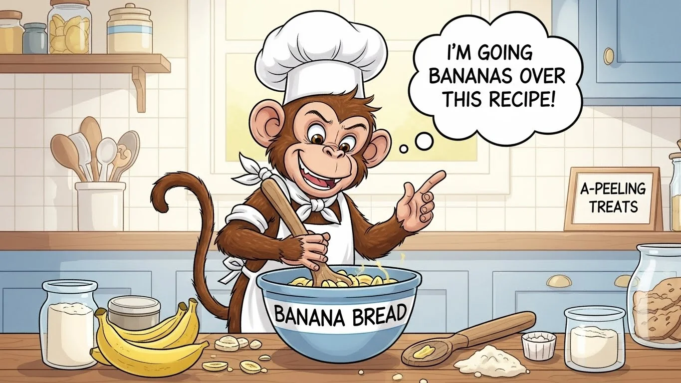 Funny Monkey Puns Captions 🐒