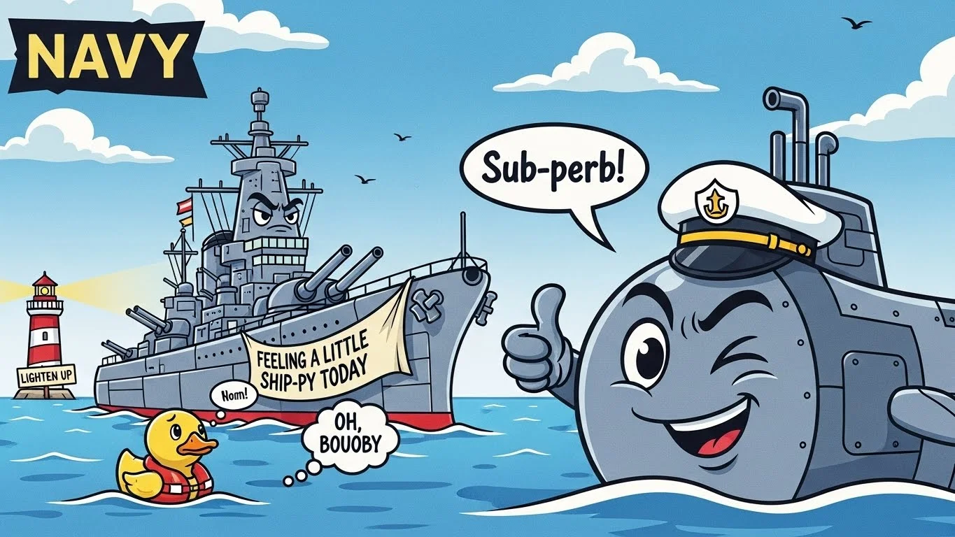 Funny Navy Puns 😄