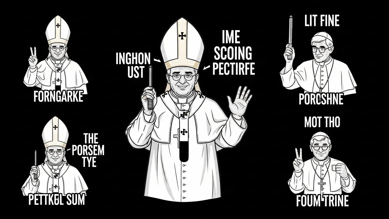 Funny Pope Puns Captions 😄