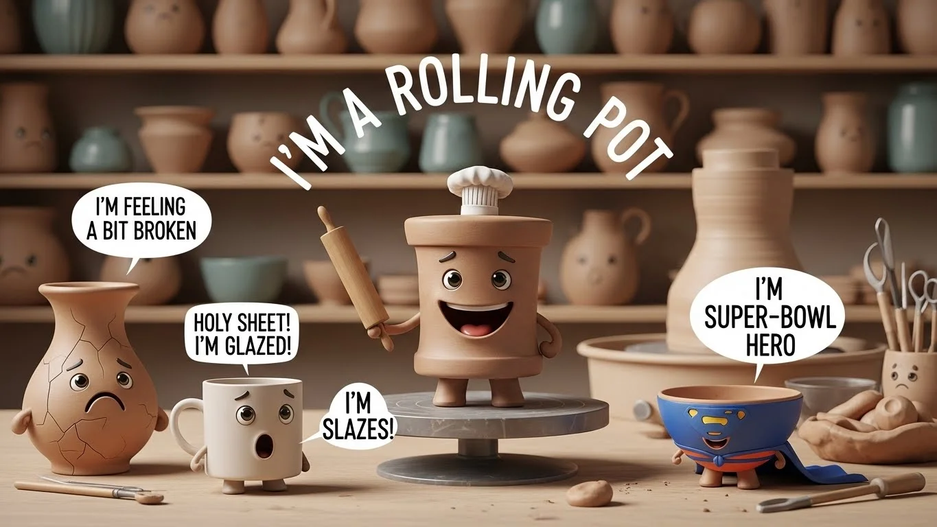 378+ Hilarious Pottery Puns That Shape Up the Best Laughs 🏺 - Puncart