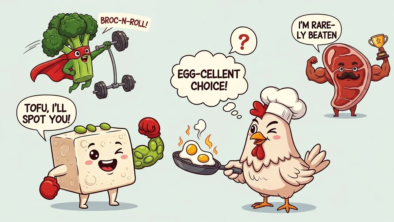 Funny Protein Puns Captions 😂