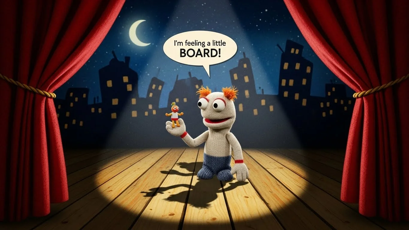 Funny Puppet Puns Captions 🪆