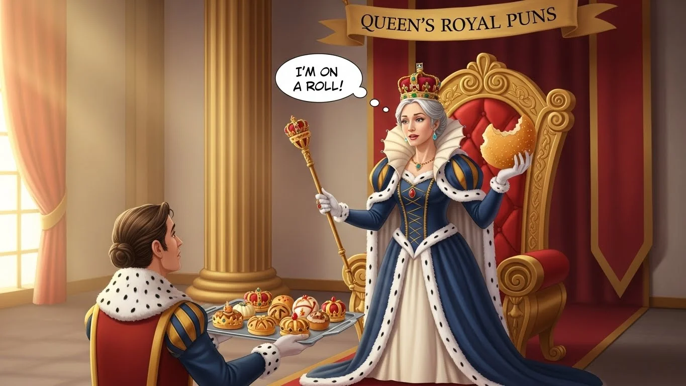 Funny Queen Puns Captions 👑