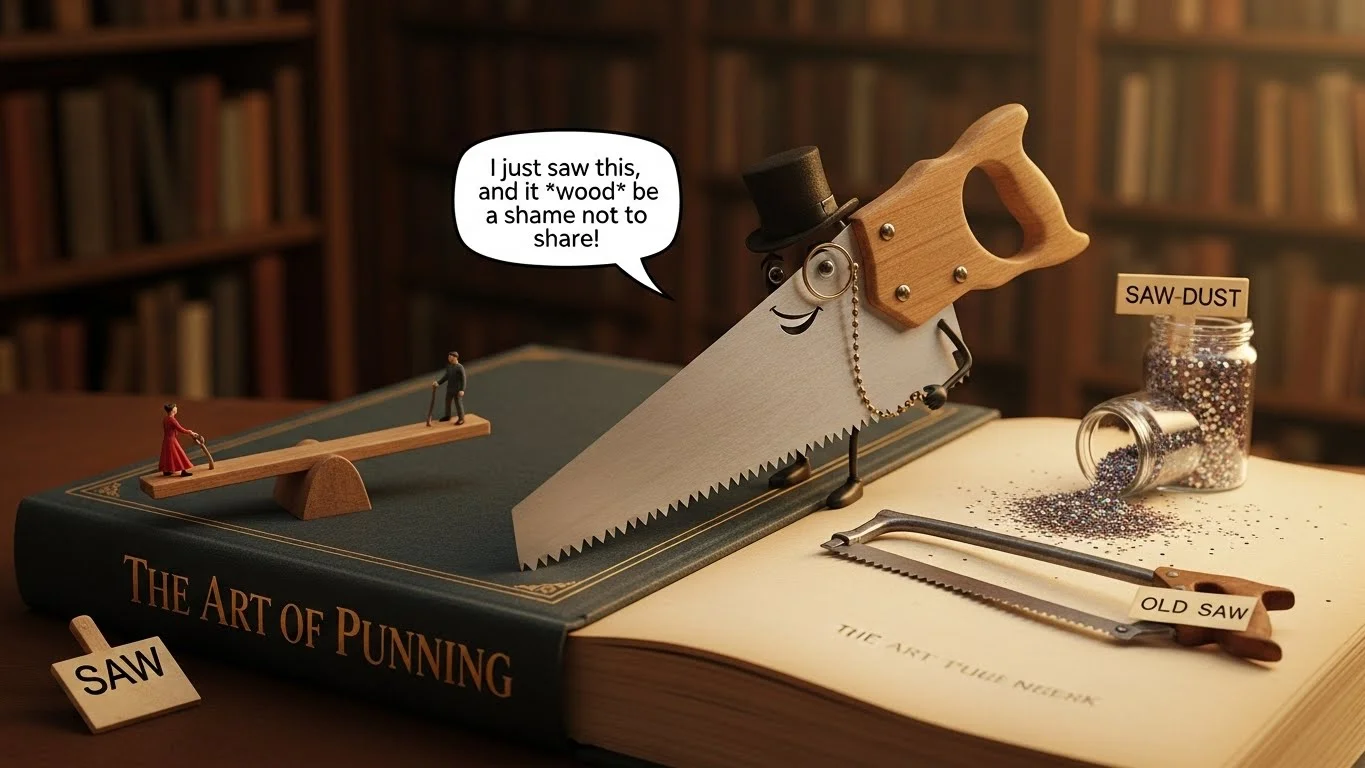 Funny Saw Puns That Nail the Humor 😂