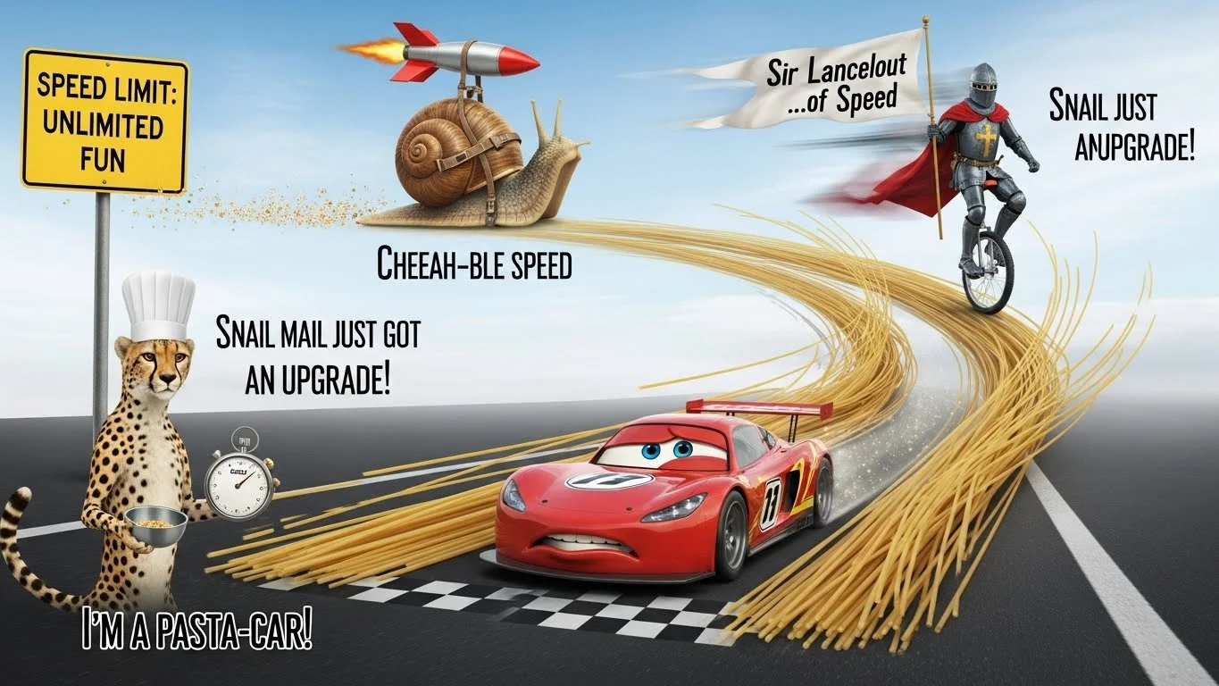 Funny Speed Puns  😂