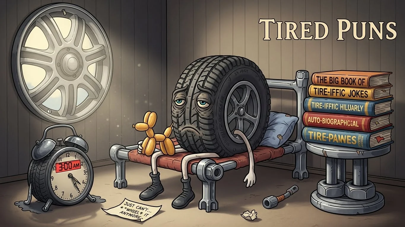 Funny Tired Puns 😄