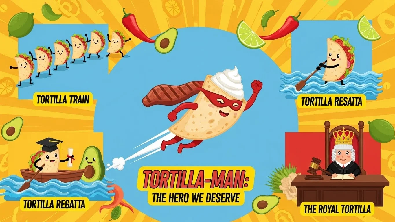 Funny Tortilla Puns That Roll Right In 😂