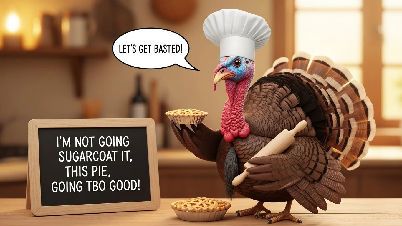 Funny Turkey Captions for Social Media 🦃