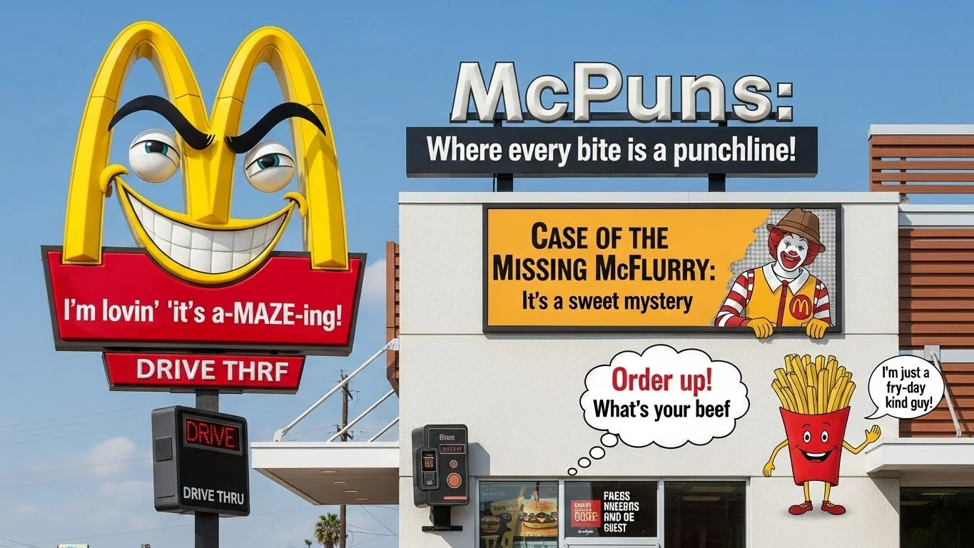 McDonald’s puns
