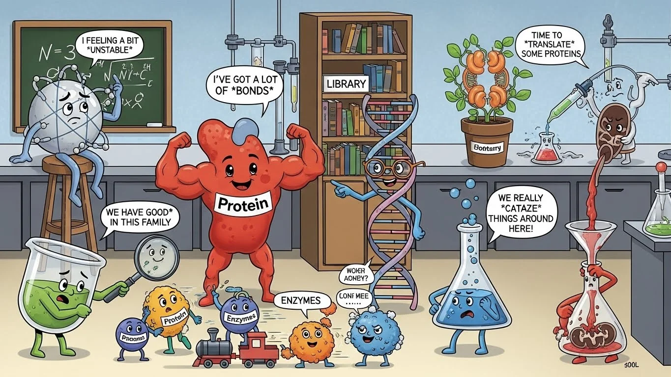 228+ Biochemistry Puns Molecular Humor That Bonds Everyone Together 🧬 ...