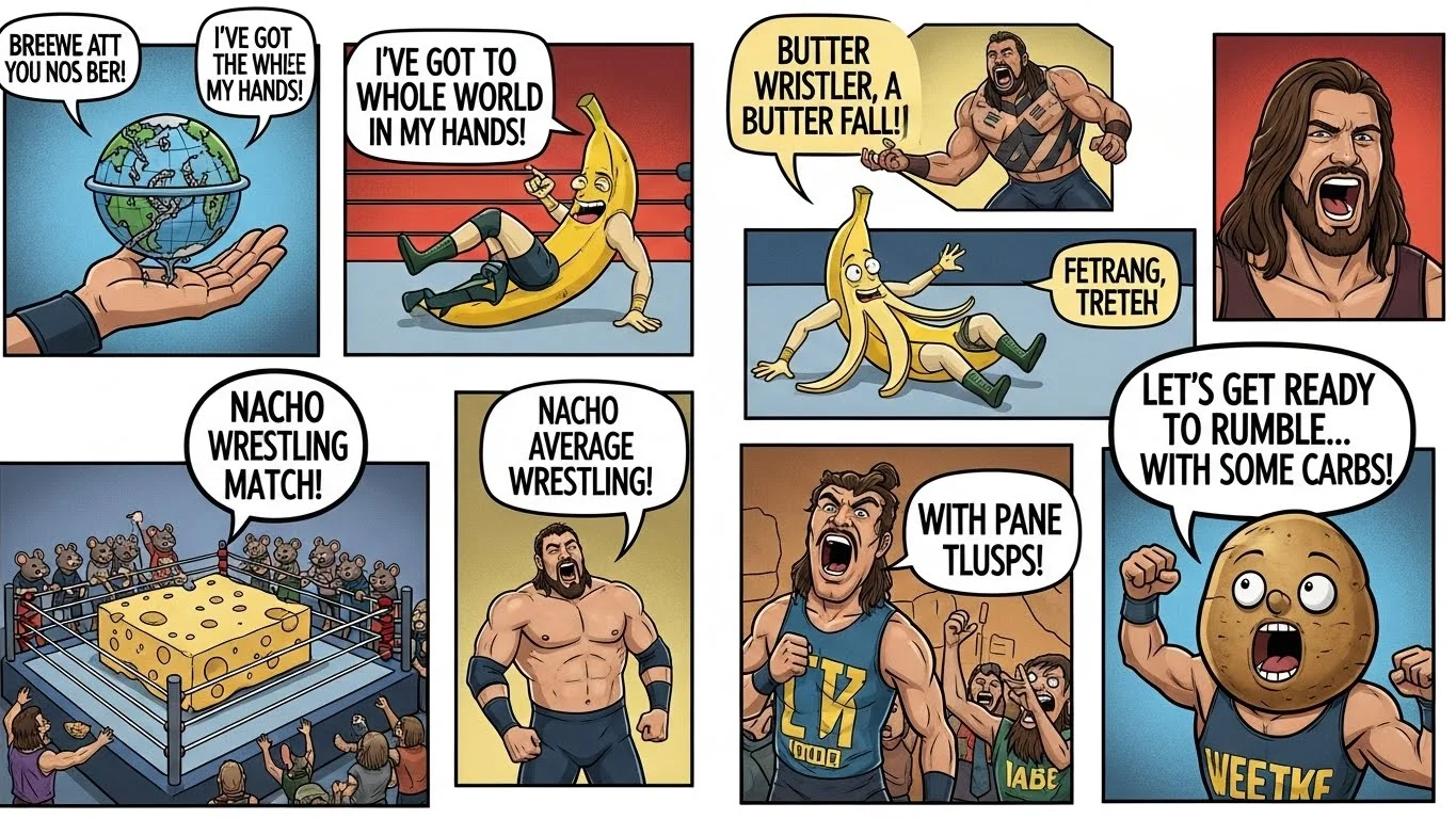 Wrestling Puns