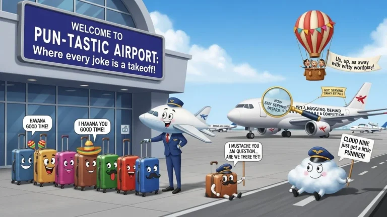 airport puns