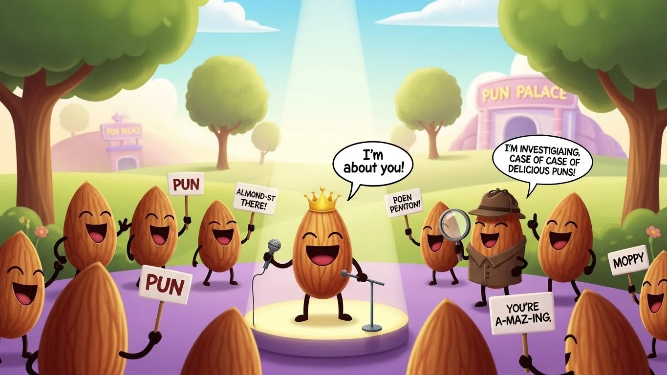 almond puns