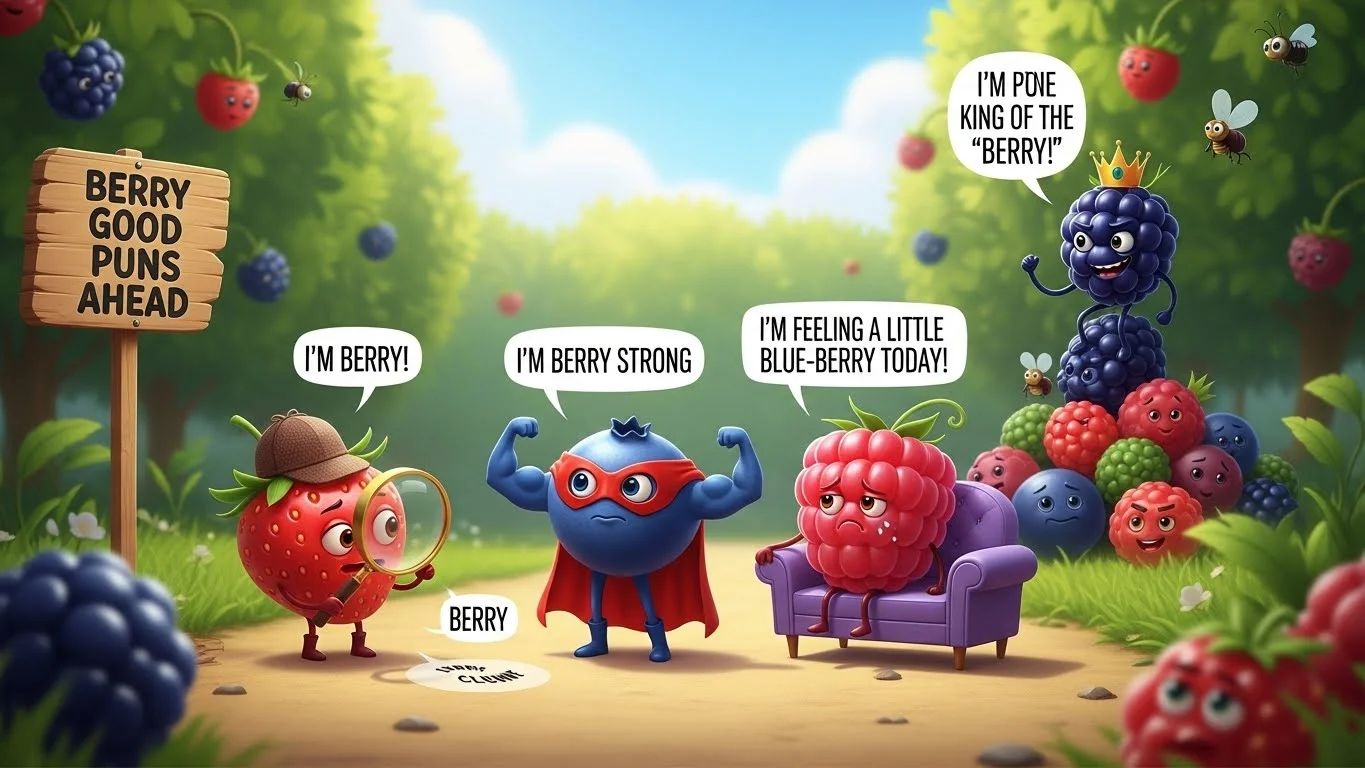 berry puns