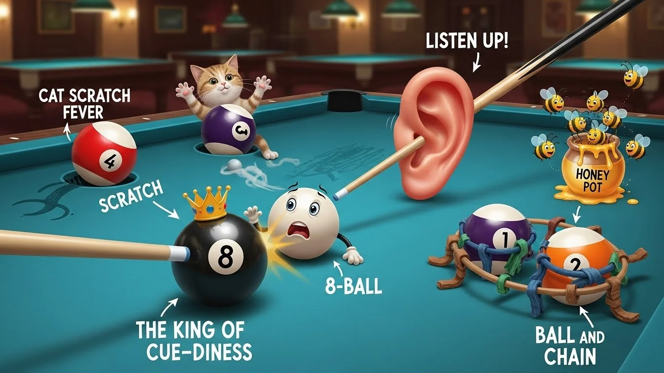 billiards puns