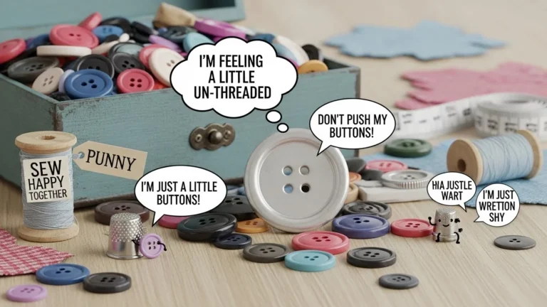 button puns