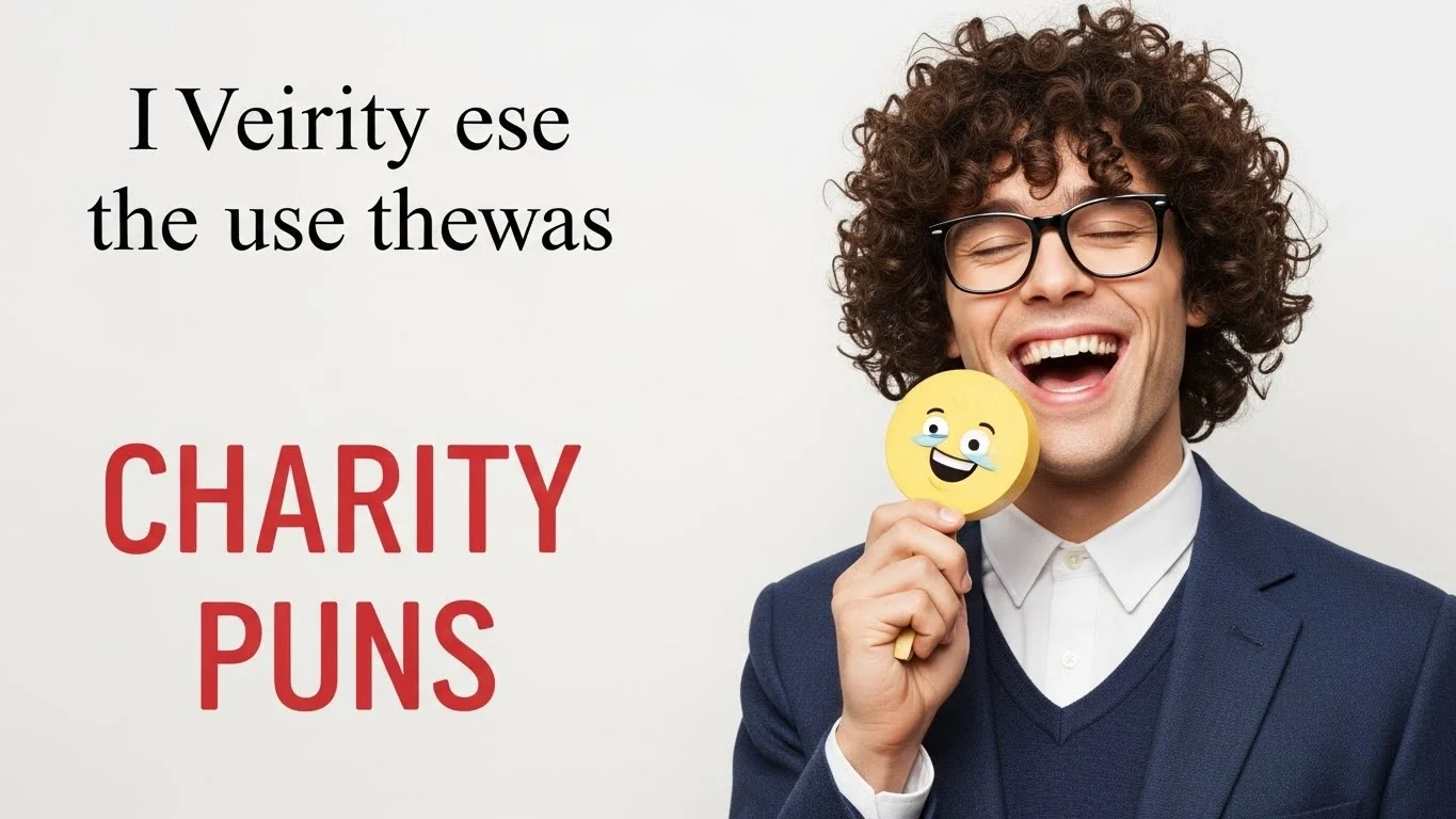 charity puns