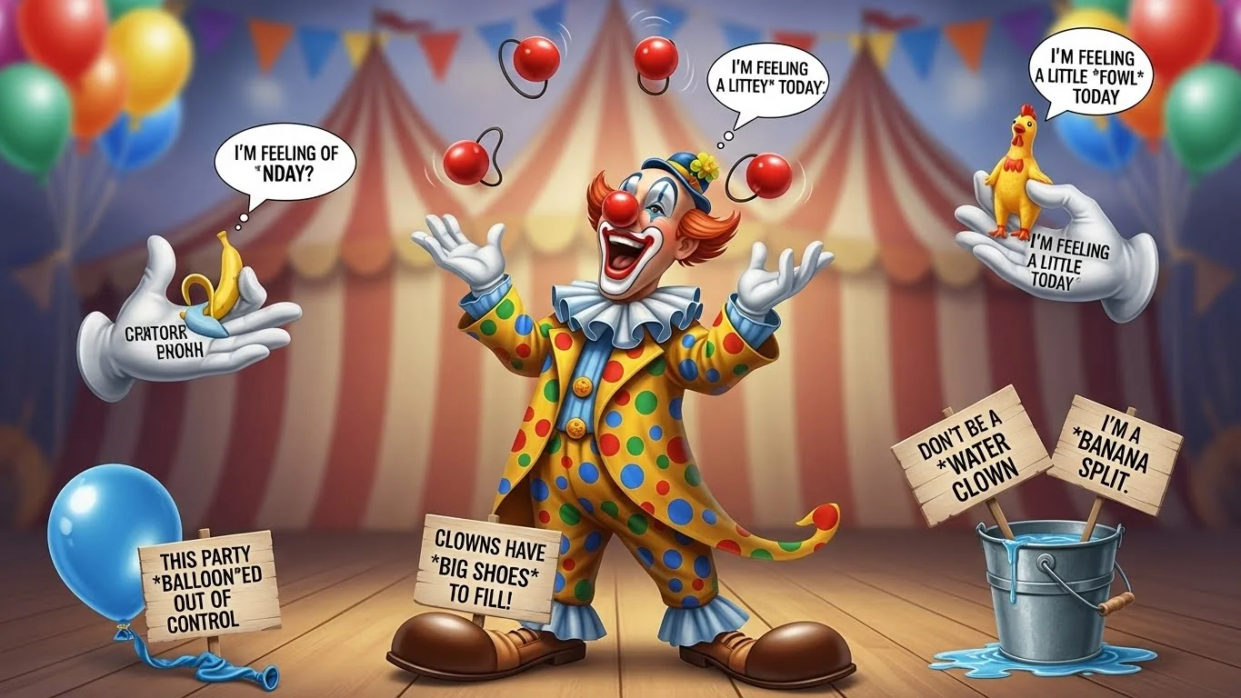 clown puns