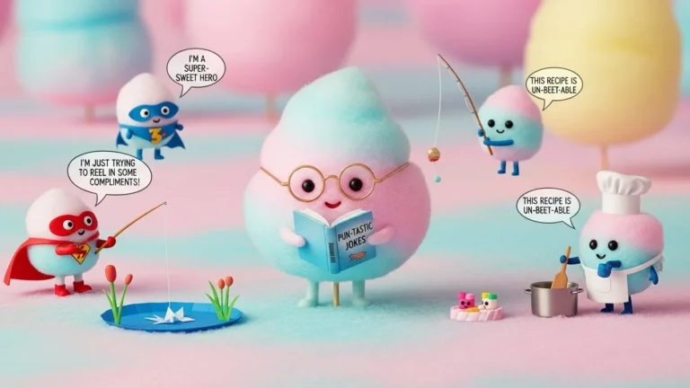 cotton candy puns