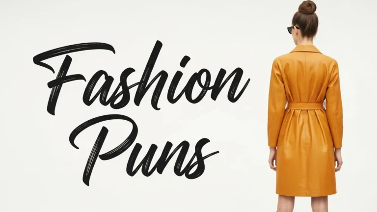 fashion puns