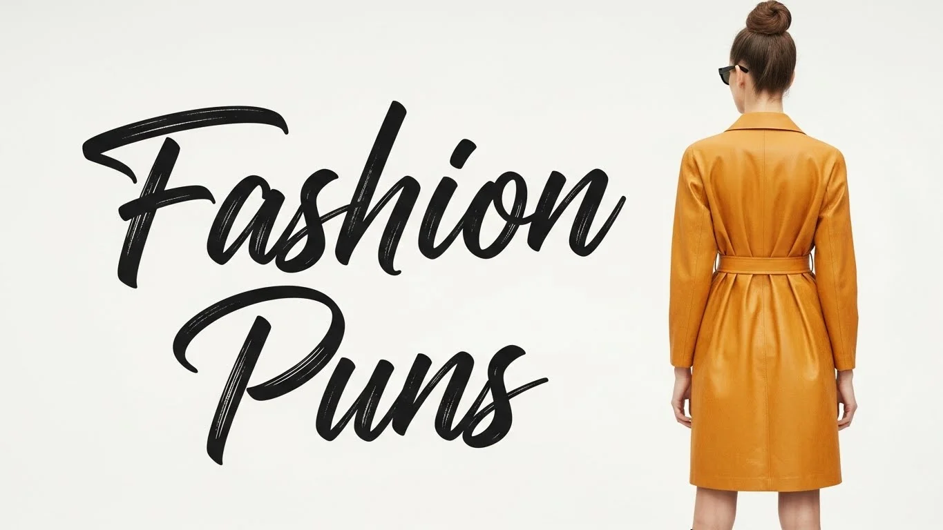 fashion puns