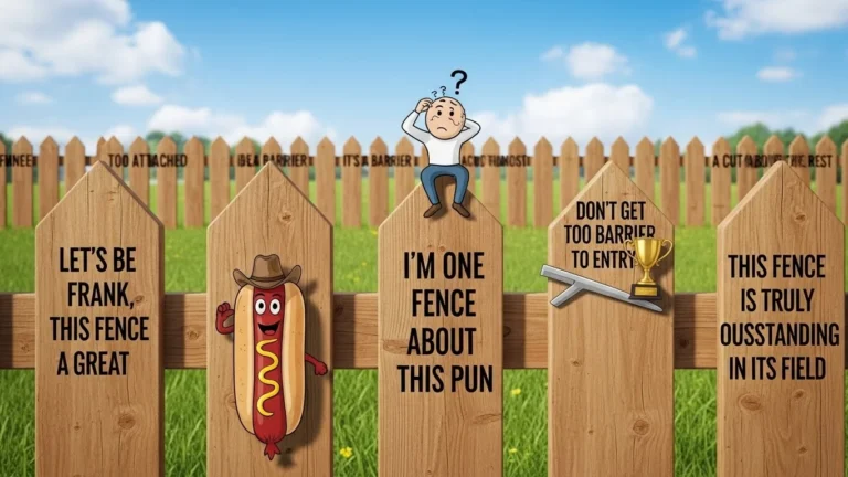 fence puns