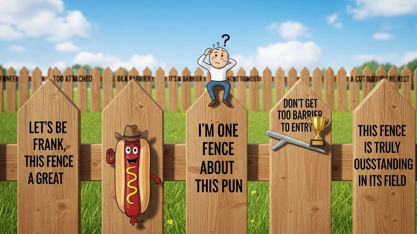 fence puns