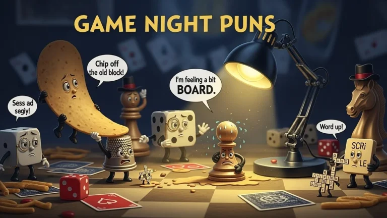 game night puns
