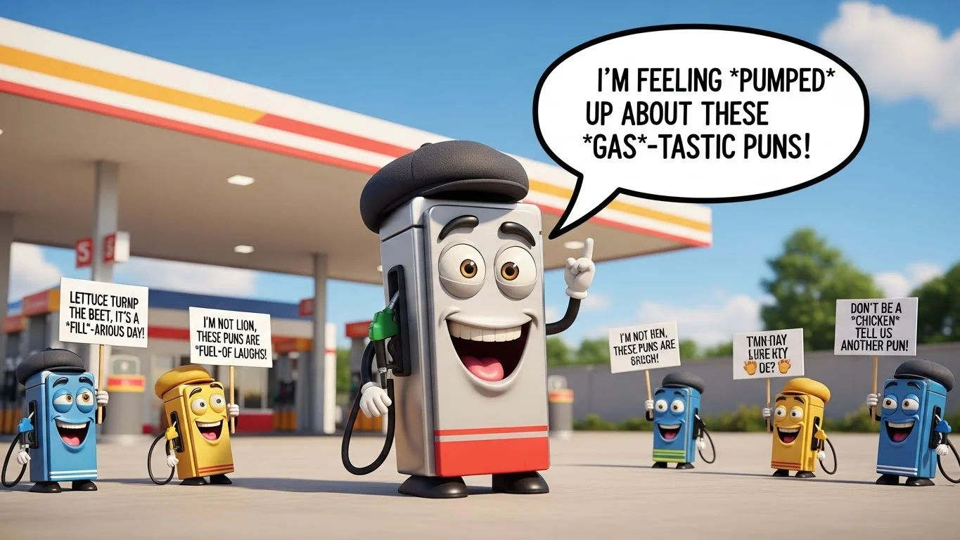 gasoline pun