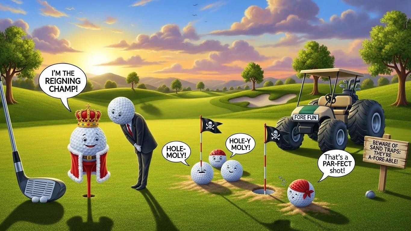 golf puns