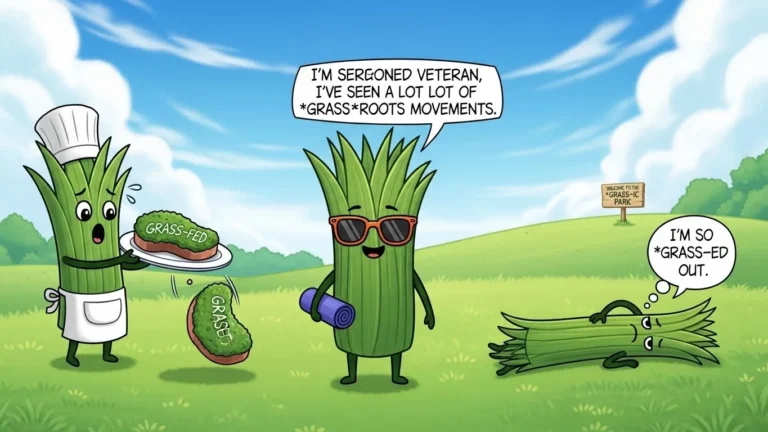 grass puns