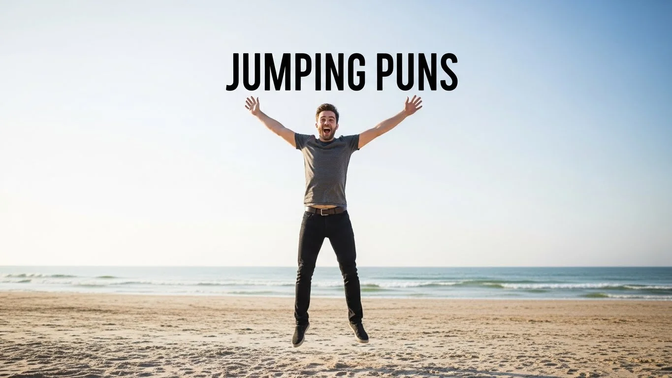 jumping puns