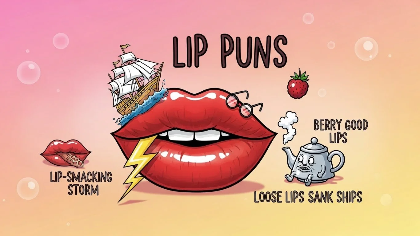 lip puns